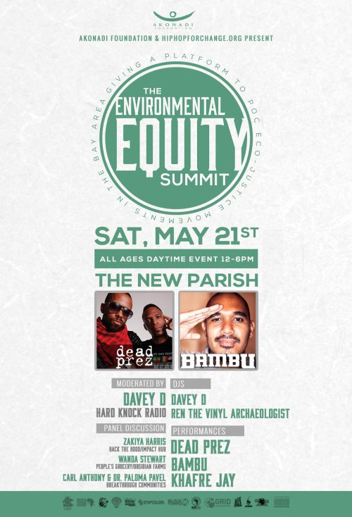 Hip Hop For Change presents The Environmental Equity Summit