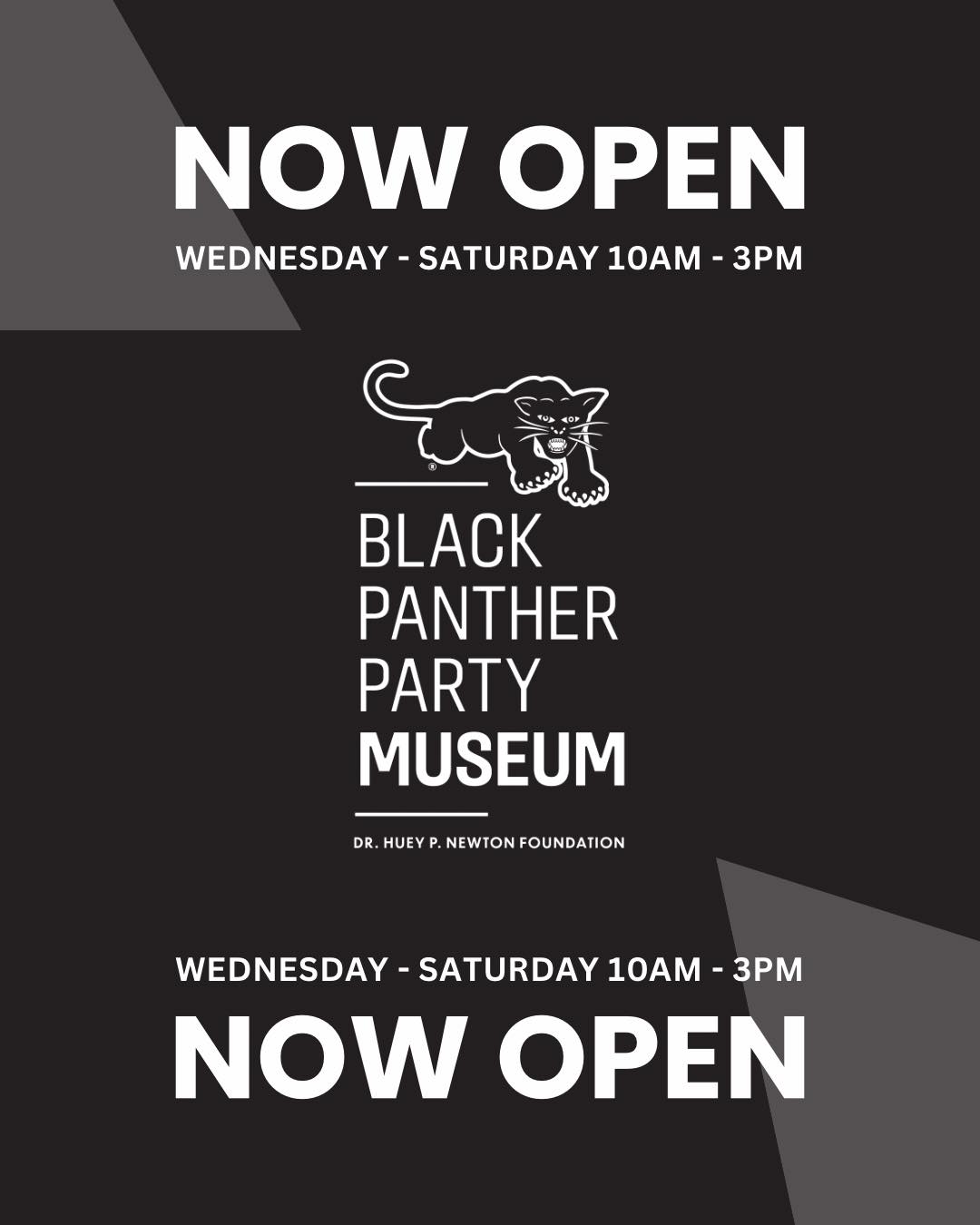 The Black Panther Party Museum is officially open!